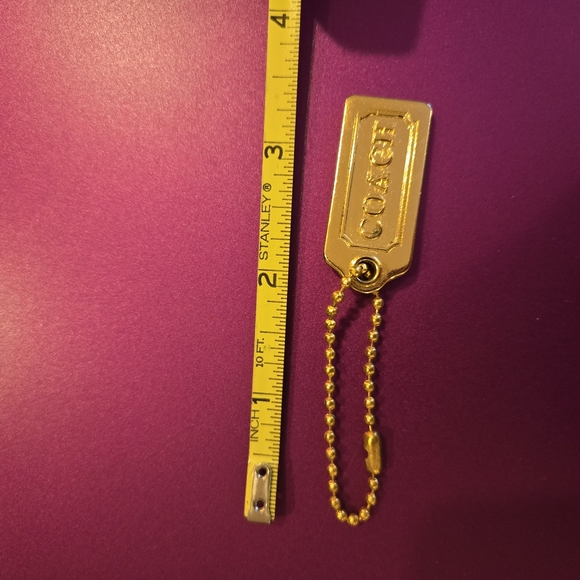 Authentic Vintage Coach Luggage or Purse Jewelry, Charm, Key Chain - Picture 7 of 8
